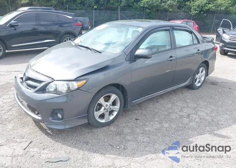 2011 Toyota Corolla S из США, поврежденный, VIN 2T1BU4EE8BC726948